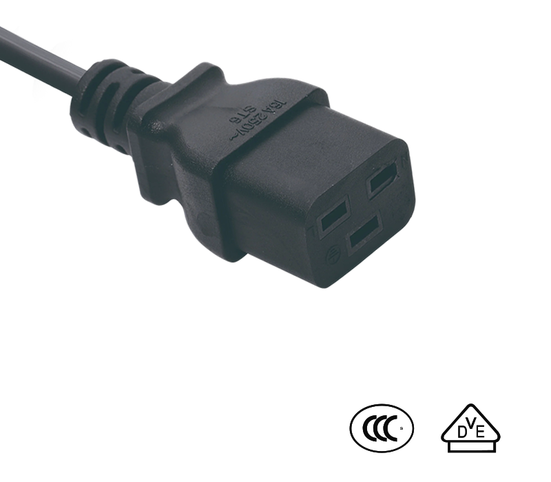 Connettore IEC ST6 Presa femmina C19 Conforme agli standard cinesi e tedeschi