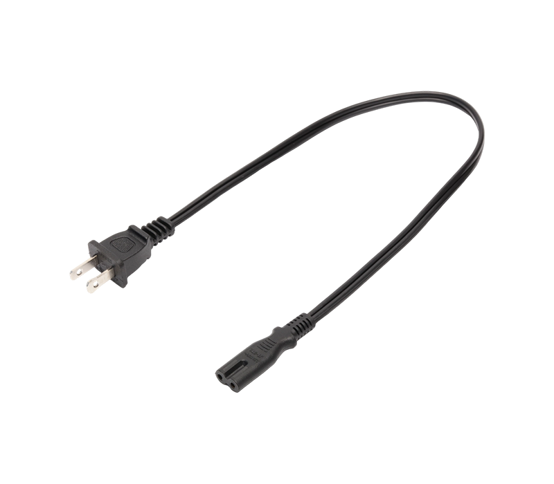 Spina standard americana a due pin JT-2+ST2/FY-ST2 10A 125V con connettore IEC C7