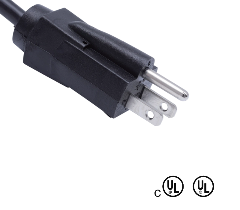 Spina standard americana a tre pin ad alta corrente JT-3D 20A 125V