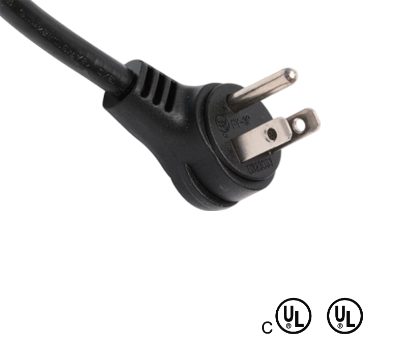 Spina angolata standard americano a tre pin JT-3P/FY-3P 15A 125V