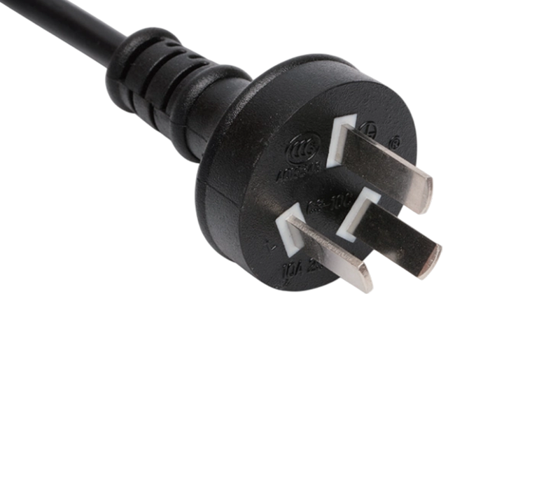 Spina diritta a tre pin standard cinese C3-10C 10A 250V