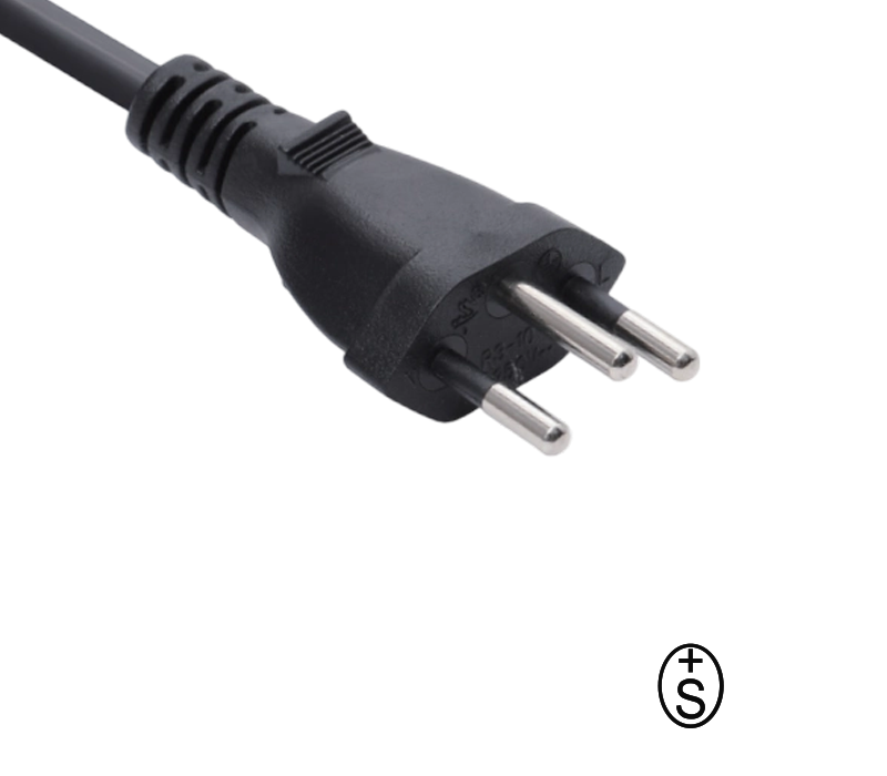 Spina svizzera tripolare R3-10 10A 250V