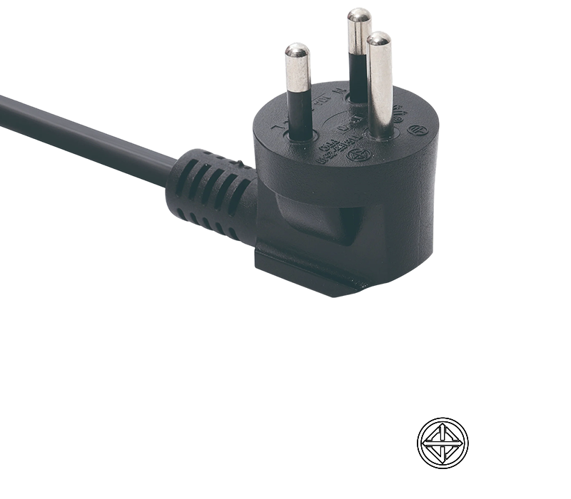 T3-3/6/10/16 16A 250V Tailandia Spina angolata a tre pin a 90 gradi