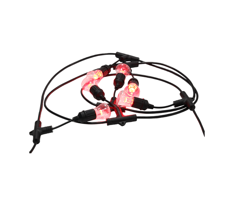 Striscia LED RGB JD-RGB-B con spina bipolare standard americana e certificazione ETL