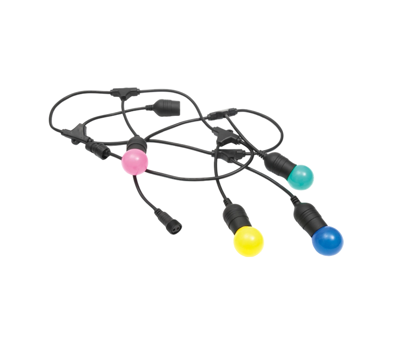 Luci colorate da giardino a bassa tensione