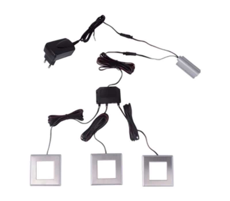 CLS-01/CLS-02 Luci per rivestimento armadio con interruttore a sensore Ir e cavo di alimentazione da 1 metro