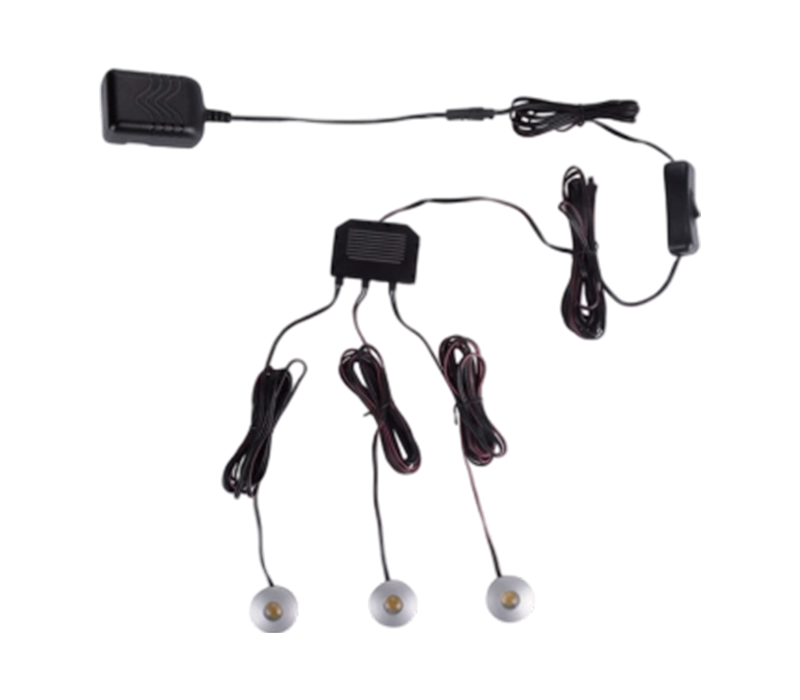 CLS-04 Luci di rivestimento del mobile Alloggiamento in plastica ABS con finitura verniciata