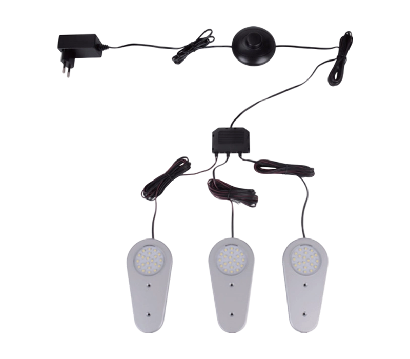 Luci per rivestimento del mobile CLASS-11 con alloggiamento in plastica ABS