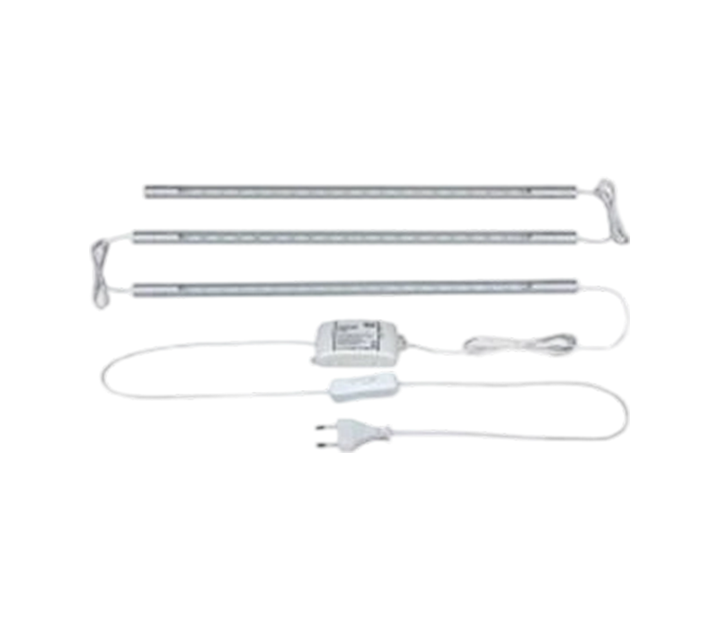 Luci di rifinitura per armadio da 330 mm con 20 lampadine LED a cappello di paglia